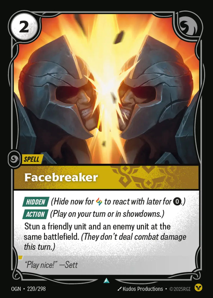 Facebreaker [Origins]
