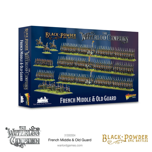 Black Powder: French Middle and Old Guard Waterloo