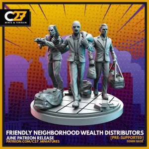 C27 - Friendly Neighborhood Wealth Distributors | Bank Robbers