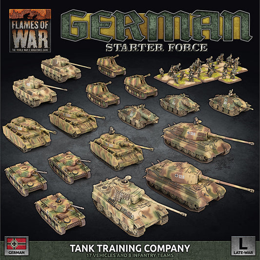 Flames of War: : German Tank Training Company Starter Force