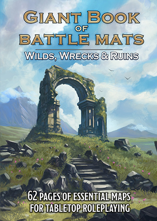 Big Book of Battle Mats: Wrecks & Ruins