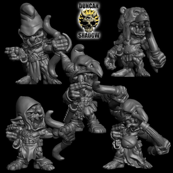 Duncan Shadow - Goblin Barbarians with Bows