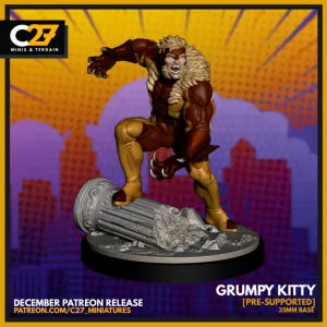 C27 -  Grumpy Kitty | Sabretooth