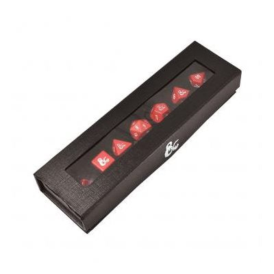Dungeons & Dragons: Heavy Metal Red and White Dice