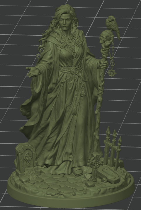Human Sorceress, Female