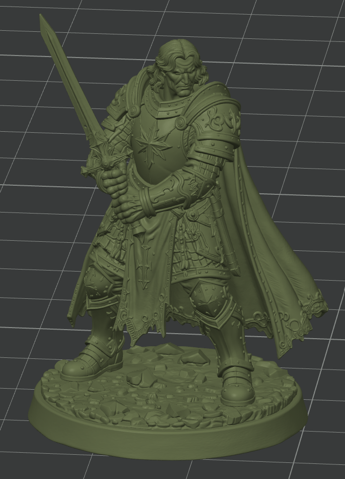 Human Paladin, Male