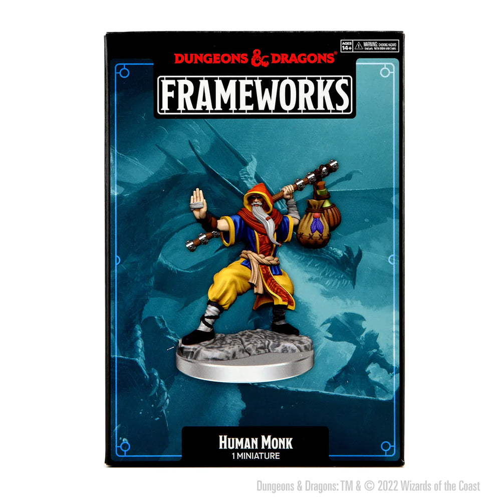 D&D Frameworks: Male Human Monk