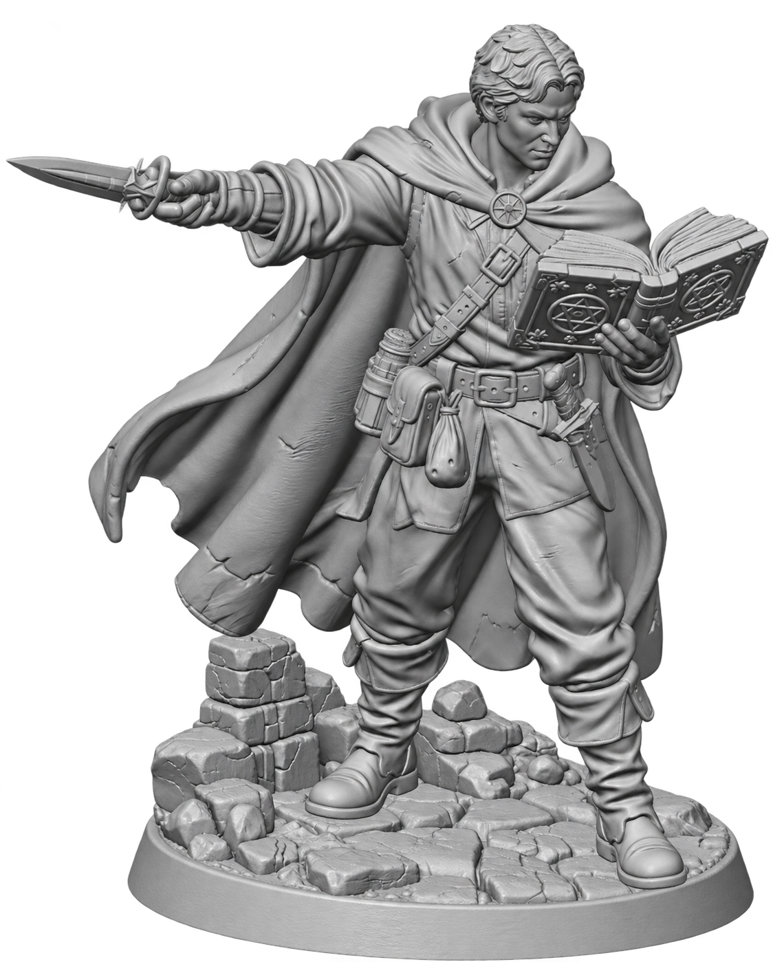 Human Male Wizard Transmuter