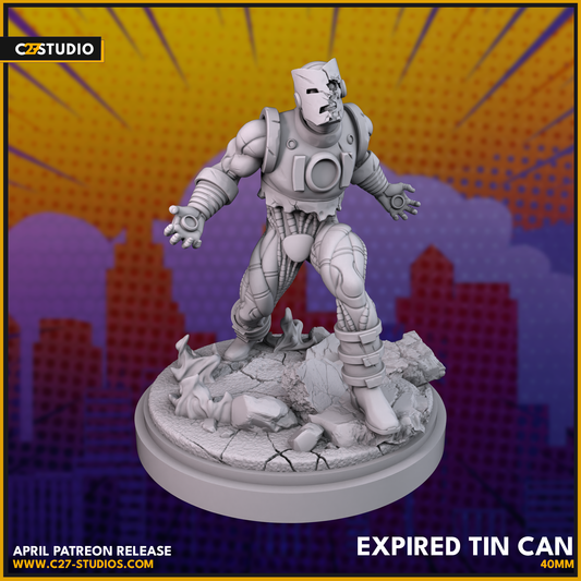 C27 - Expired Tin Can | Zombie Iron Man