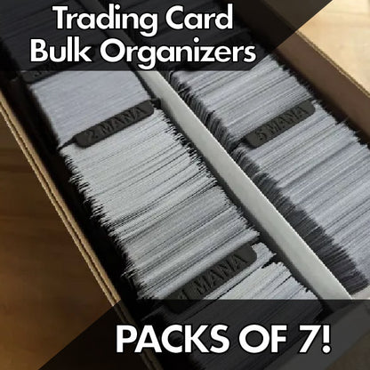 Trading Card Bulk Organizers (Pack of 7)