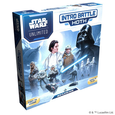 (Pre-Order October 3rd) Star Wars Unlimited: Intro Battle Hoth