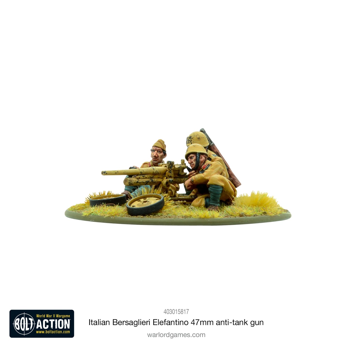Bolt Action: Italian Bersaglieri Elfantino 47mm Anti-Tank Gun