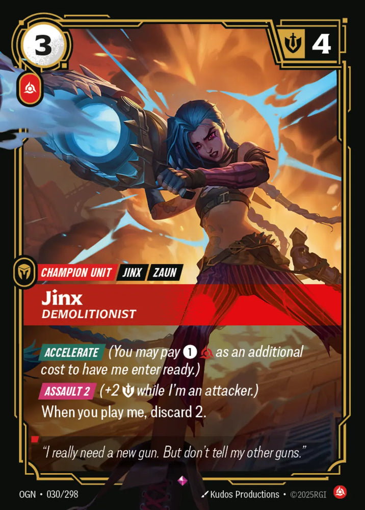 Jinx Demolitionist [Origins]