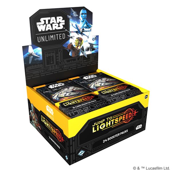 (Pre-Order March 14th) Star Wars Unlimited: Jump to Lightspeed Booster Box