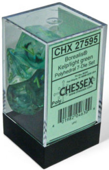 Borealis Kelp/Light Green Polyhedral 7-Die Set