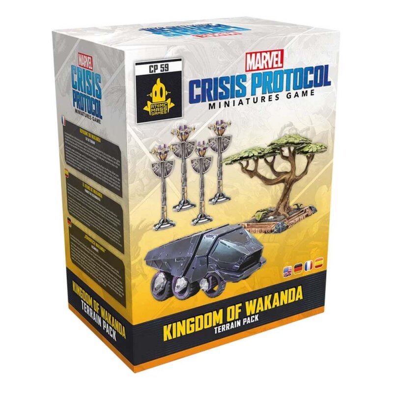 Marvel Crisis Protocol: Kingdom of Wakanda Terrain Pack