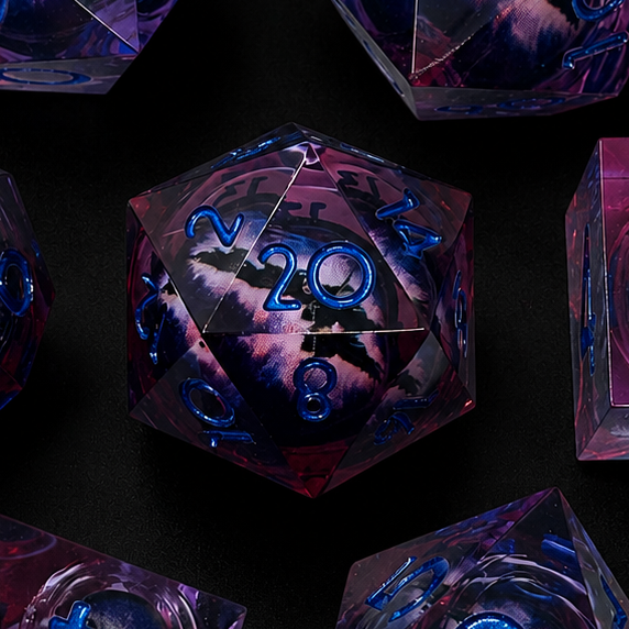 Merchant Guild House Dice: Arcane Dragon Eye