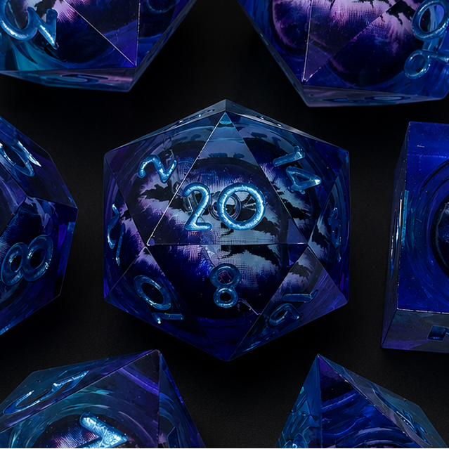 Merchant Guild House Dice: Frostfang's Eye [LIQUID CORE]