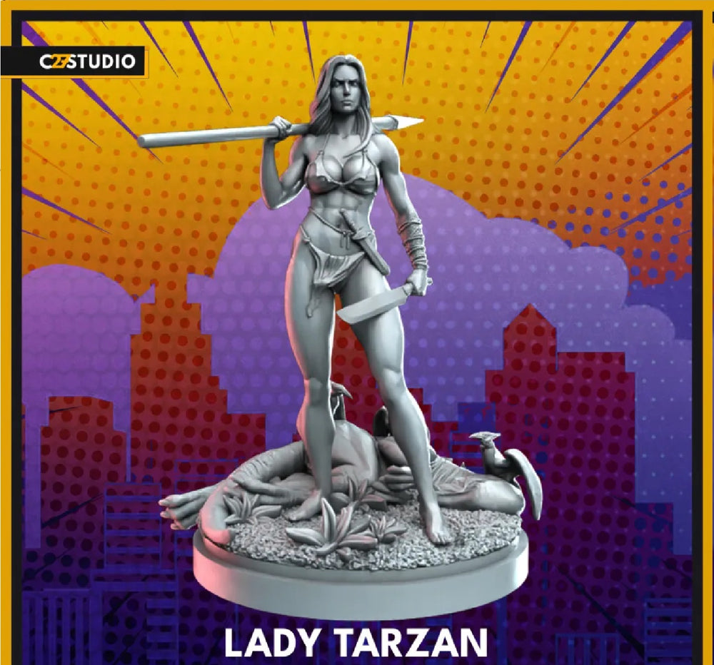 C27 Miniatures - Lady Tarzan