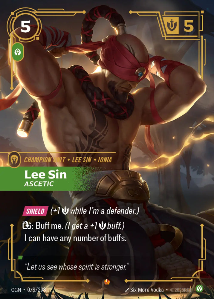 Lee Sin - Ascetic [Origins]