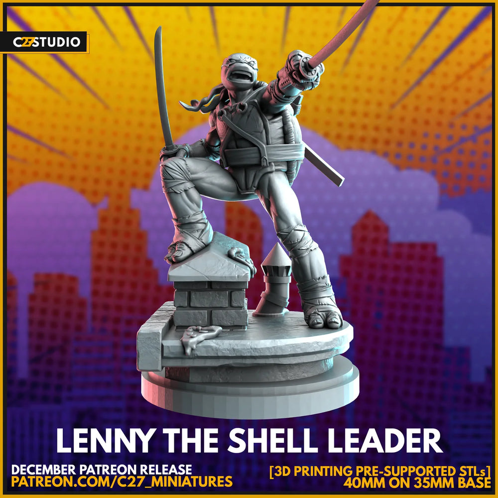 C27 - Lenny the Shell Leader | Leonardo