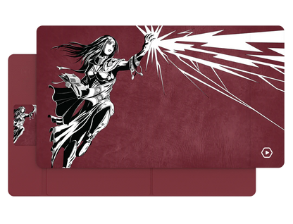 Heavy Play: ETB Playmat Phil Stone Art