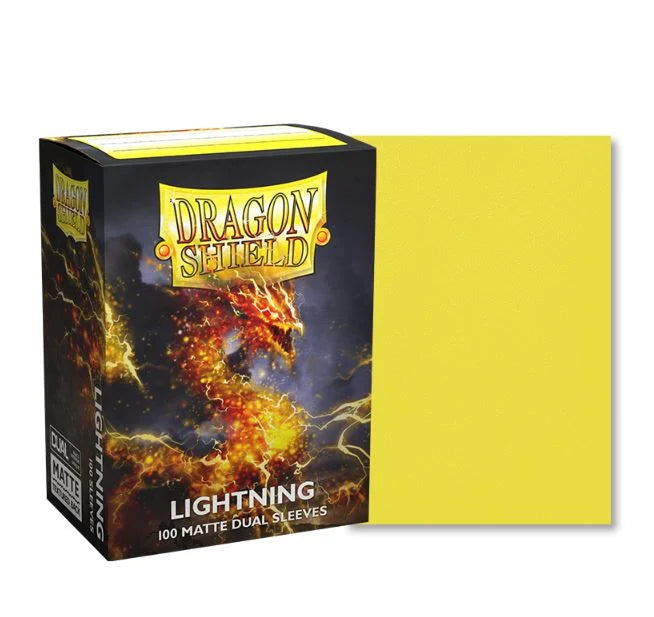 Dragon Shield - Standard DUAL Matte - Lightning (100 ct.)