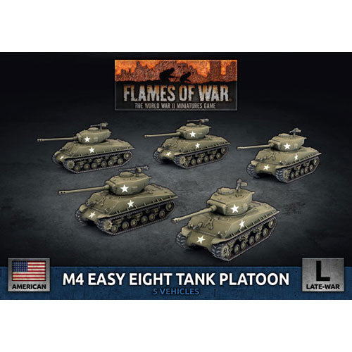 Flames of War: M4 Easy Eight Tank Platoon