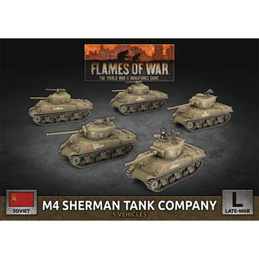 Flames of War: M4 Sherman (late) Platoon