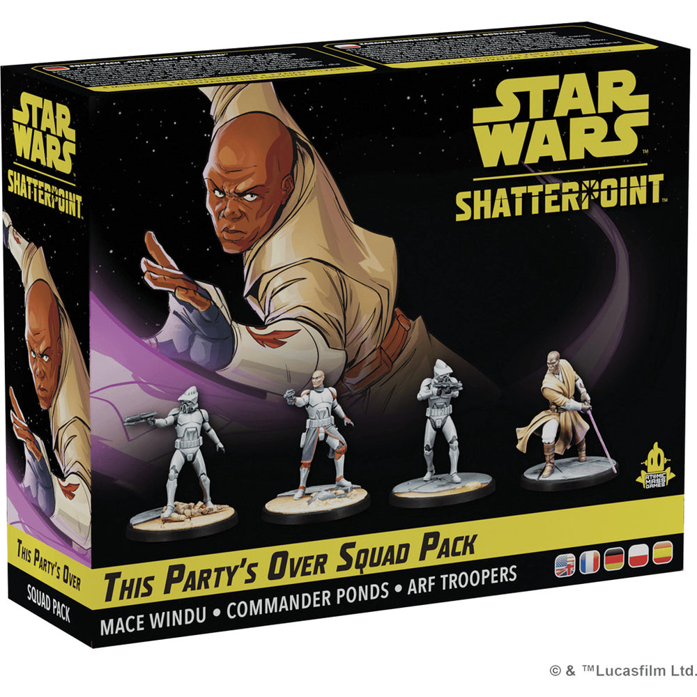 Shatterpoint: This Party's Over Mace Windu Squad Pack