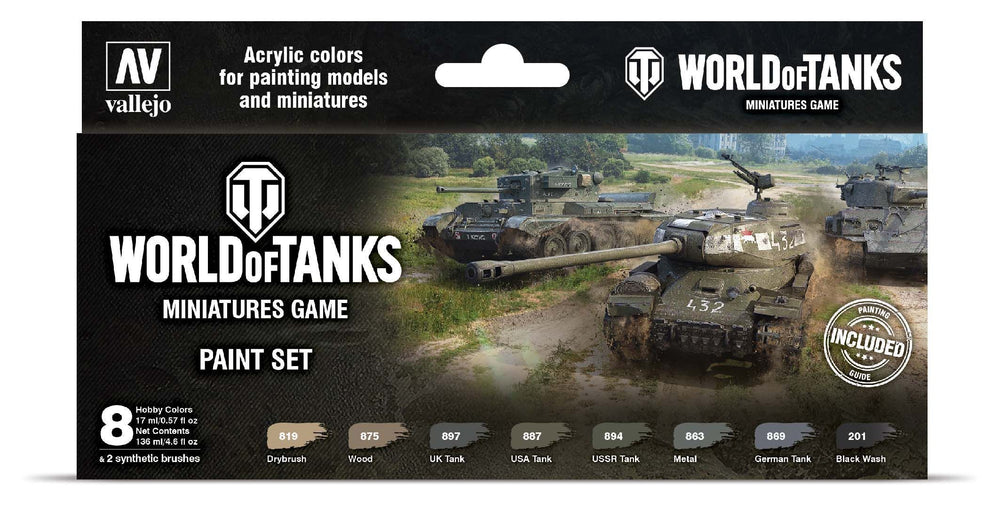 World of Tanks: Miniatures Paint Set