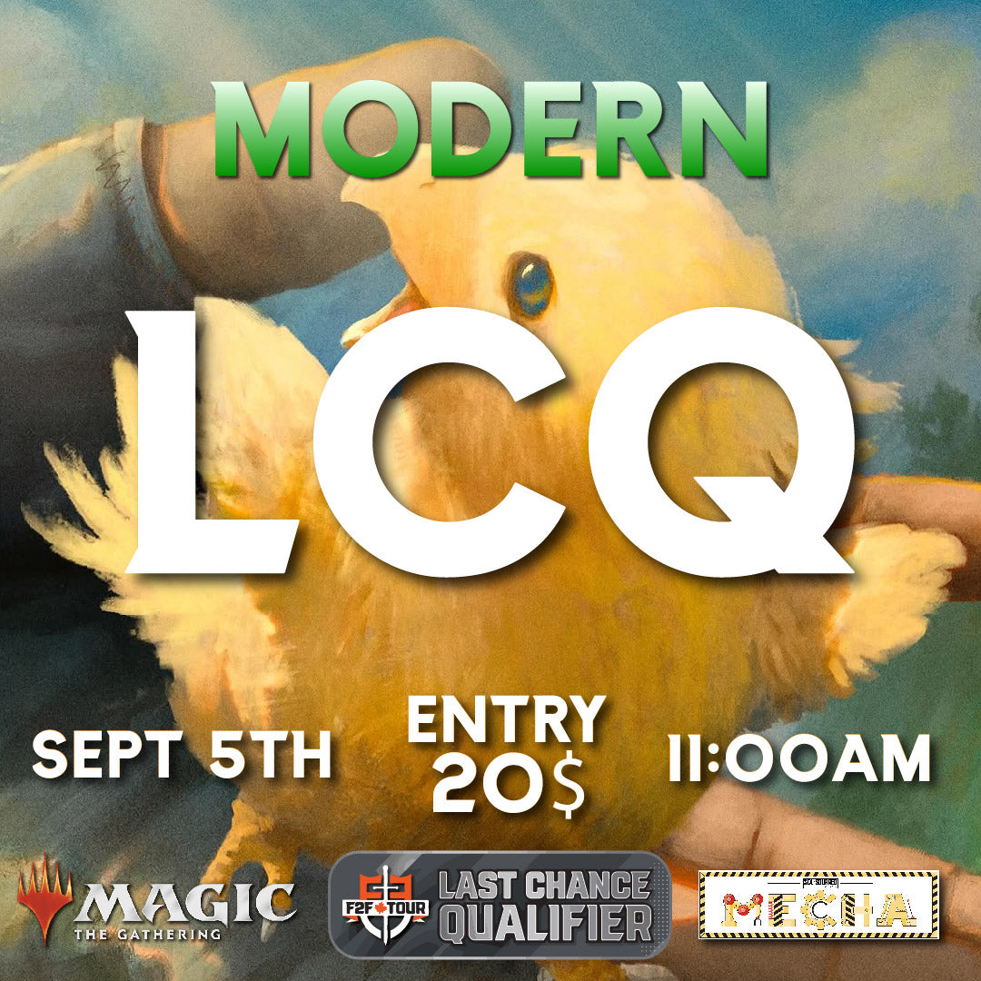 Modern F2F LCQ: September 5th