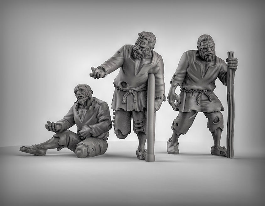 Duncan Shadow - NPC Beggars 3-pack