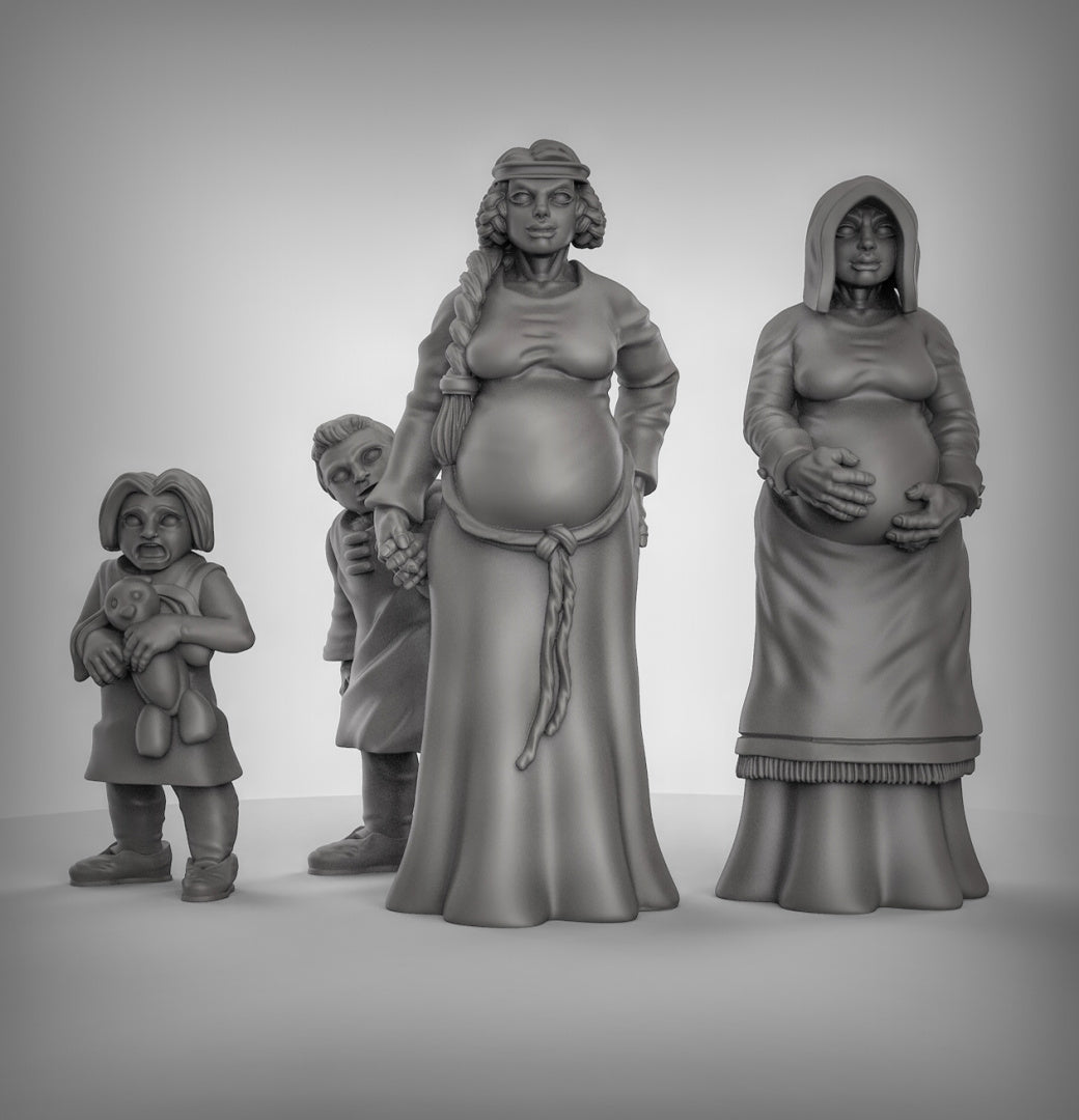 Duncan Shadow - NPC Women and Children