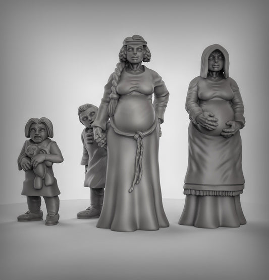 Duncan Shadow - NPC Women and Children