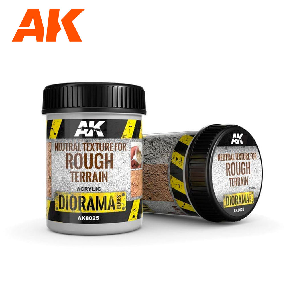 AK Diorama: Neutral Texture for Rough Terrain 250ml