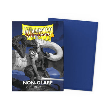 Dragon Shield Matte Non-Glare Sleeve - Blue 100ct