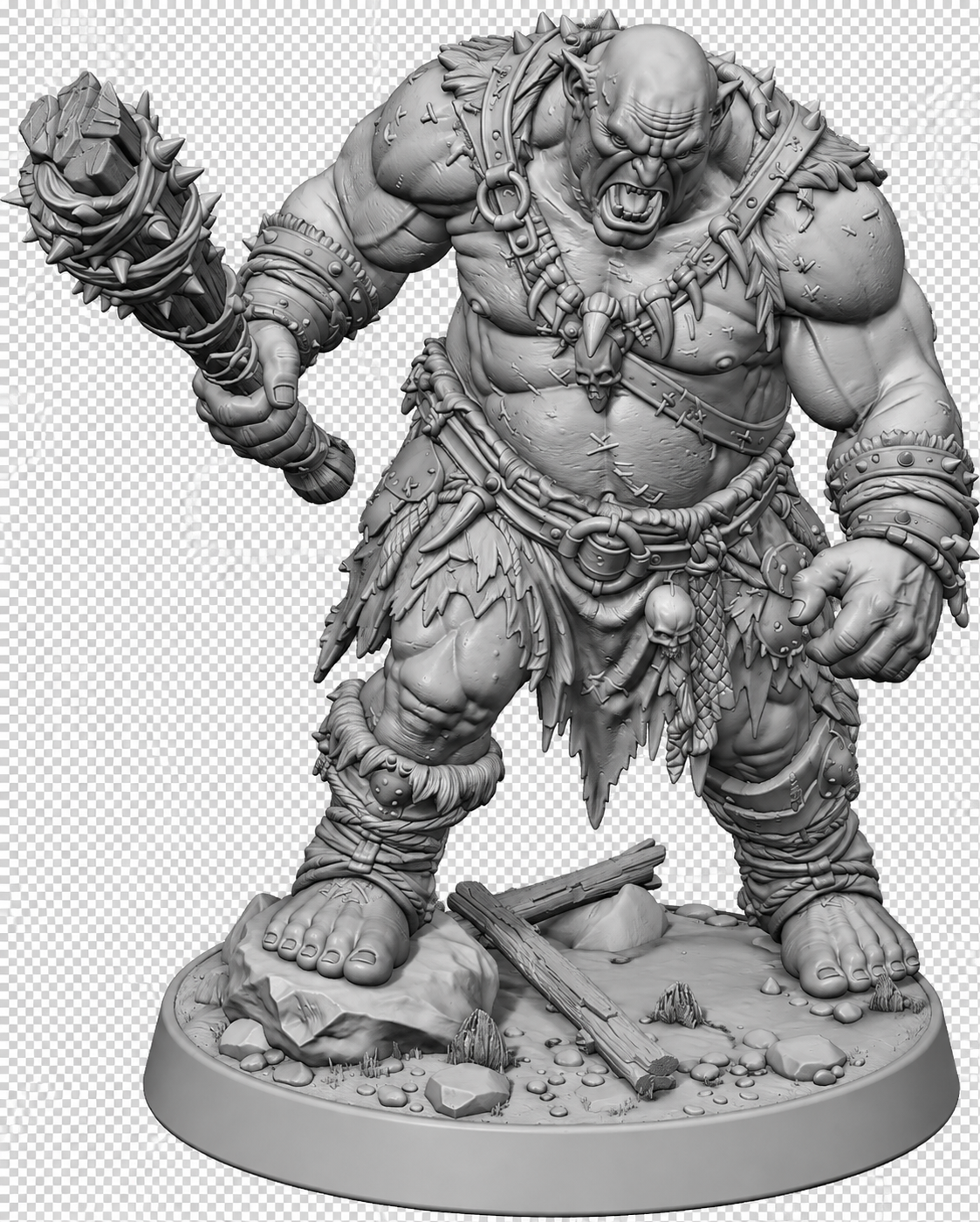 Ogre Male with Club