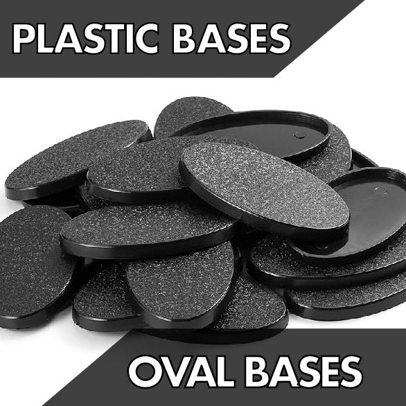 Plastic Oval Bases