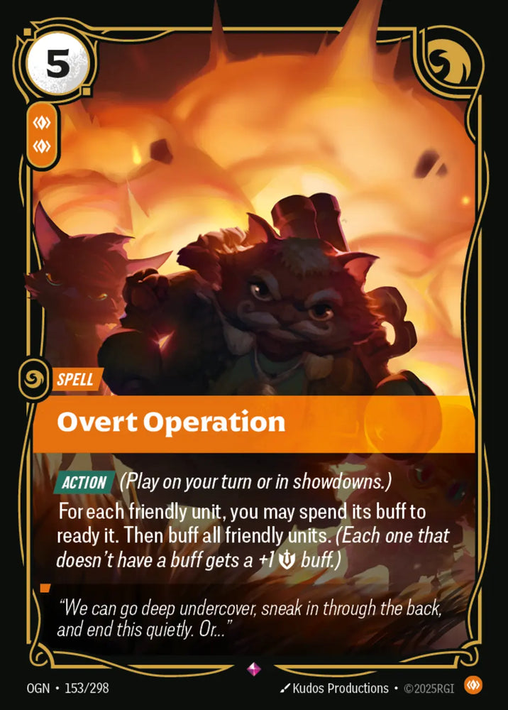 Overt Operation [Origins]