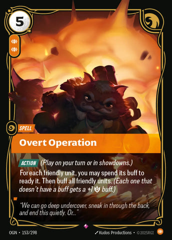 Overt Operation [Origins]