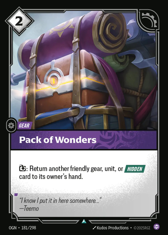 Pack of Wonders [Origins]