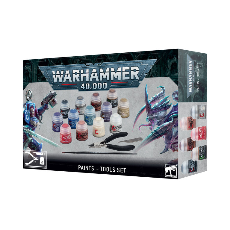Warhammer 40k Tools and Paint Set