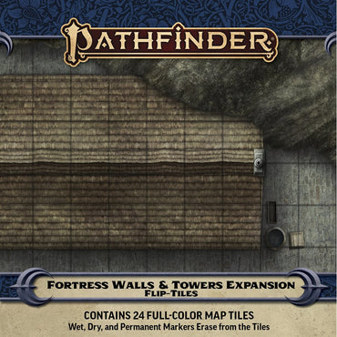 Pathfinder: Flip-Tiles: Fortress Walls & Towers Expansion