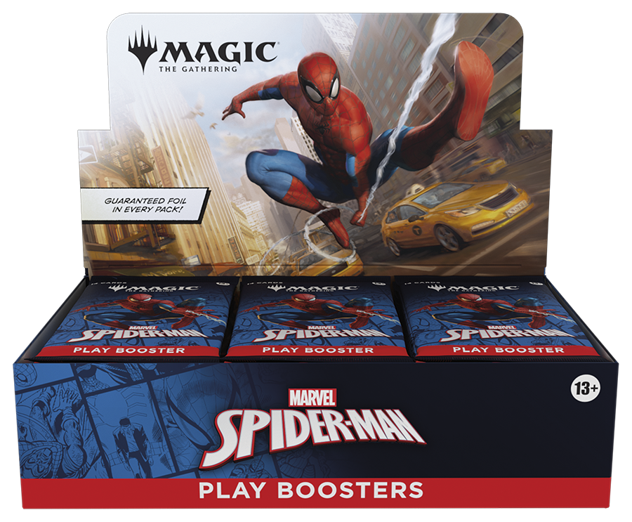 (Pre-Order Sept 19th) SPIDER-MAN : Play Booster Box