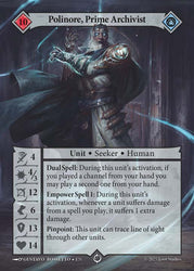 Malediction: Polinore, Prime Archivist
