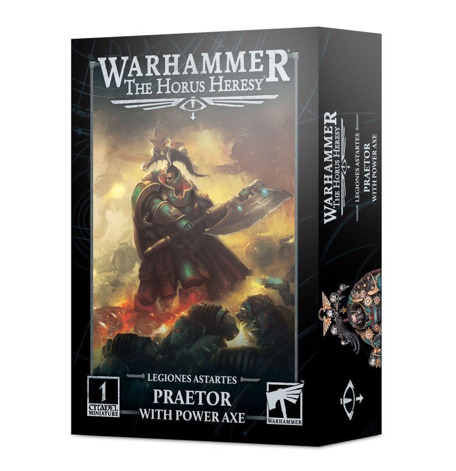 Horus Heresy: Praetor with Power Axe