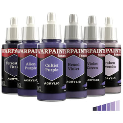 The Army Painter Fanatic Paints: Purples