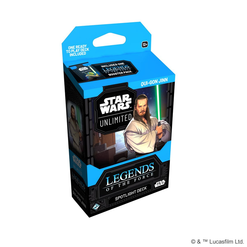 (Pre-Order July 4th) Star Wars Unlimited: Legends of the Force Spotlight Decks