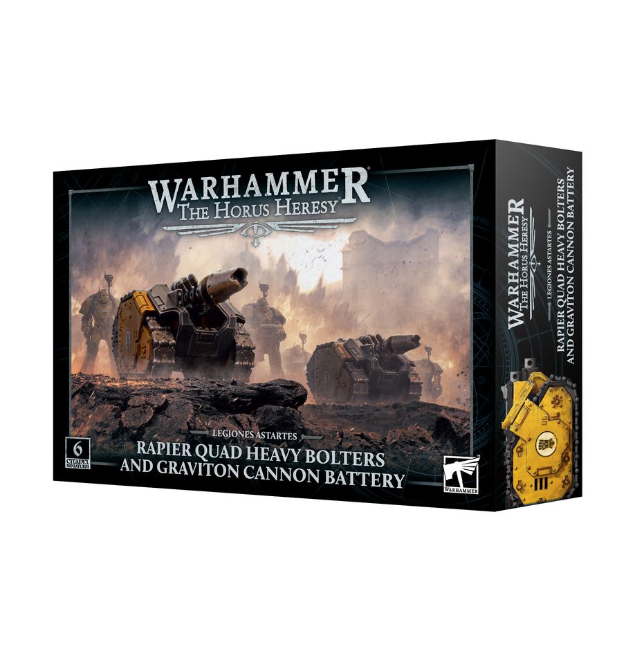 Legiones Astartes: Rapier Quad Heavy Bolters And Graviton Cannon Battery